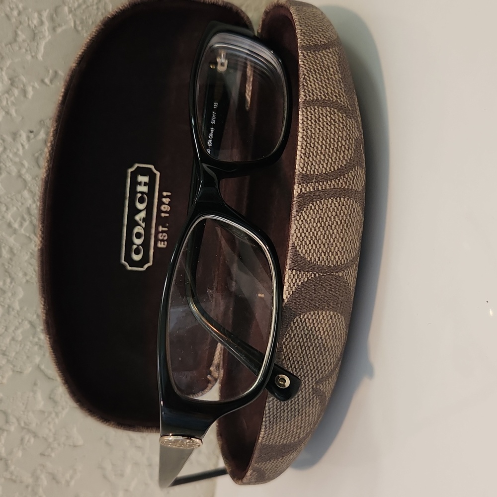Coach Eyeglasses and Case - Picture 2 of 5